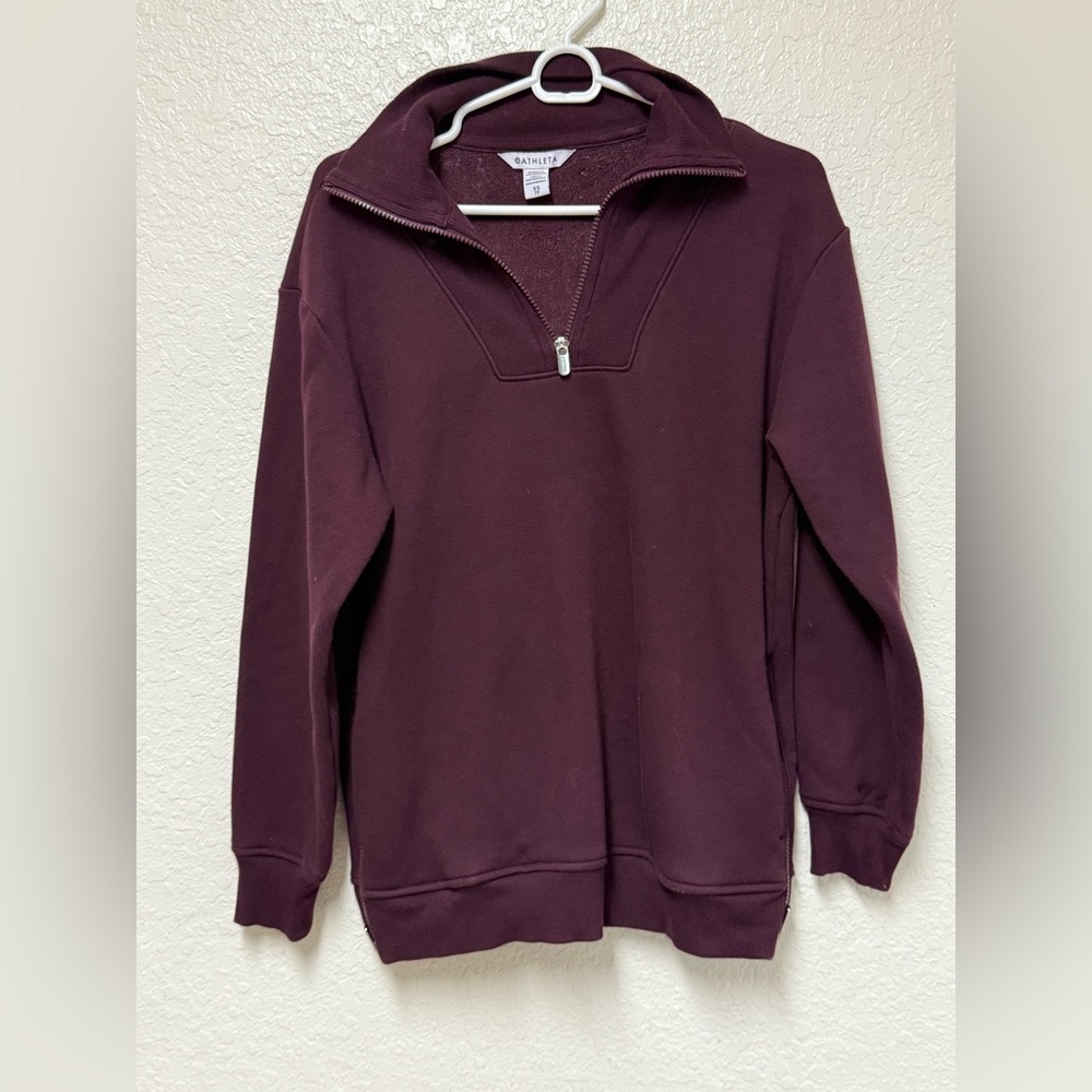 ✨ATHLETA✨ Cozy Karma 1/2 Zip Pullover Sweatshirt Size XS